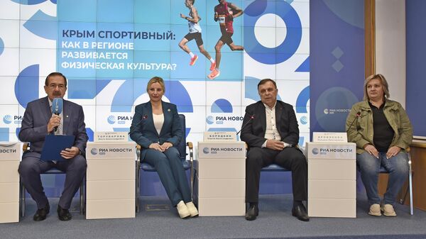 Пресс-конференция Крым спортивный: как в регионе развивается физическая культура?