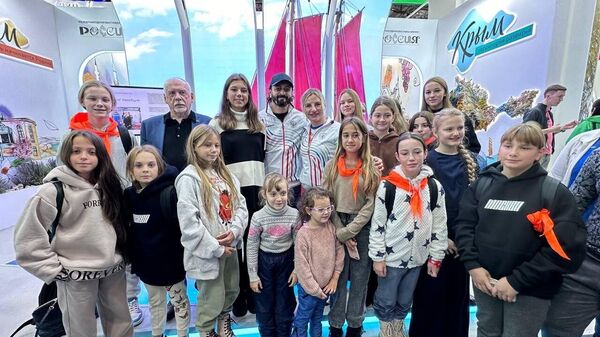 Илья Авербух посетил международную выставку-форум Россия