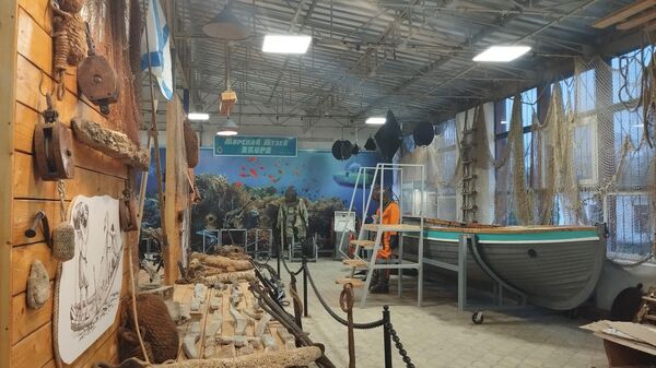 Морской музей якоря в Керчи