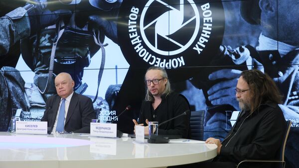 Пресс-конференция к старту музыкального проекта Песни военных корреспондентов
