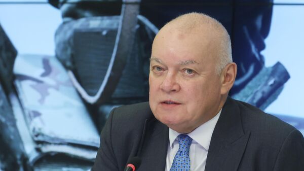 Генеральный директор Международной медиагруппы Россия сегодня Дмитрий Киселев