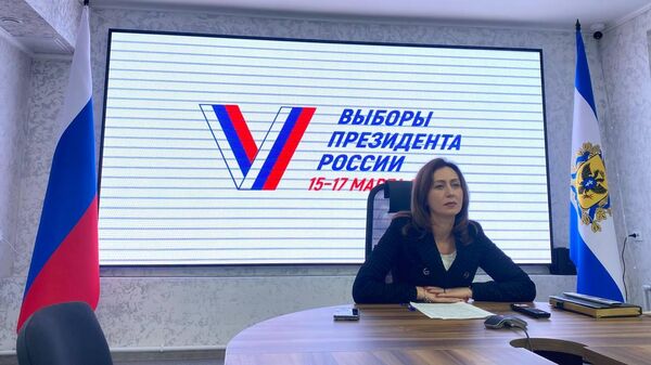 Председатель избирательной комиссии Херсонской области Марина Захарова