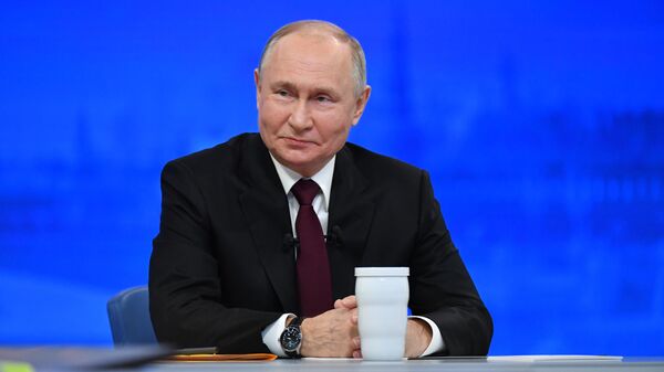 Прямая линия и большая пресс-конференция президента РФ В. Путина