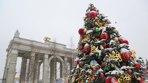 Снег в Москве