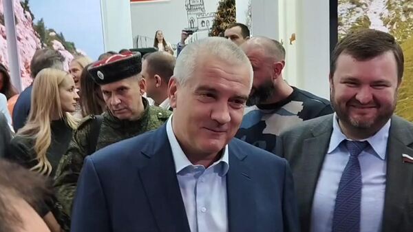 Глава Крыма Сергей Аксенов посетил Международную выставку-форум Россия в Москве