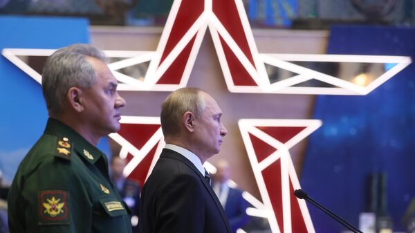 Владимир Путин проводит расширенное заседание коллегии Министерства обороны