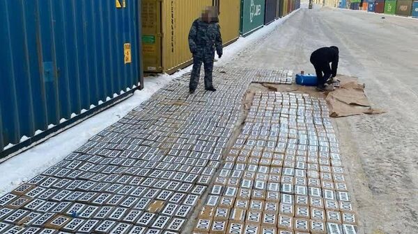 Изъятый в порту Санкт-Петербурга кокаин