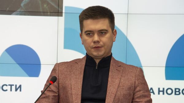 Оппозиционный украинский политик, политолог Александр Лазарев