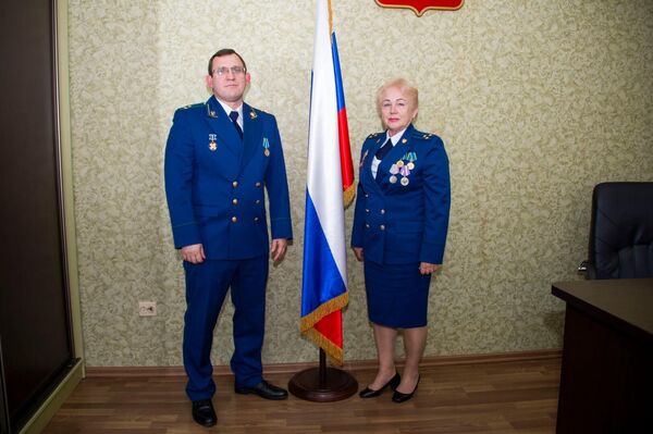Валентина Федоровна Голикова и Евгений Барюгин Валентина Федоровна Голикова и Евгений Барюгин