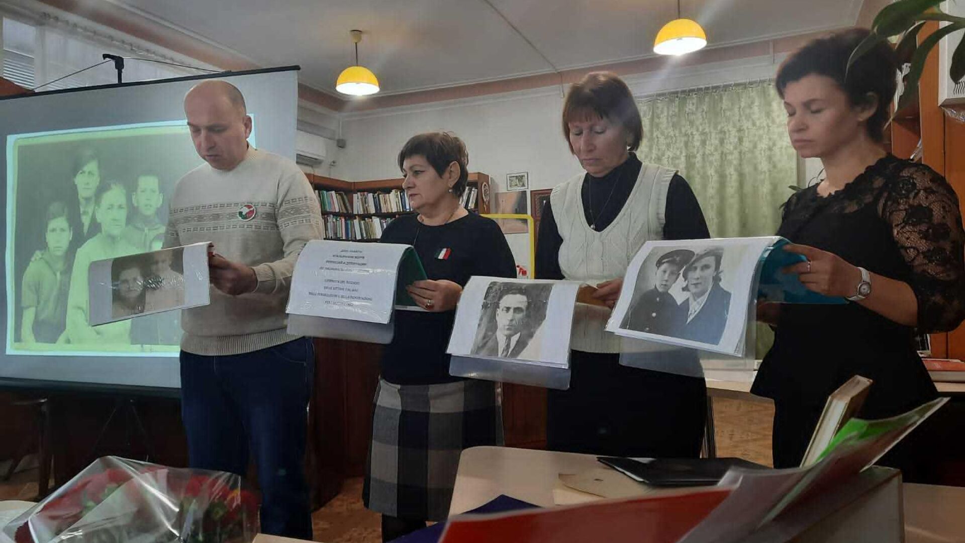 День памяти депортированных итальянцев Крыма 28 января 2024 года в Керчи - РИА Новости, 1920, 08.02.2024