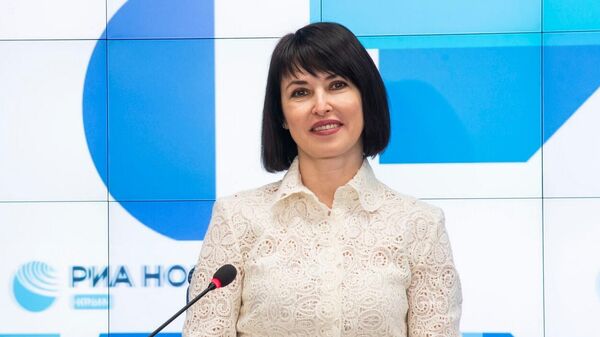 Председатель наблюдательного совета МОО Русское единство Елена Аксенова