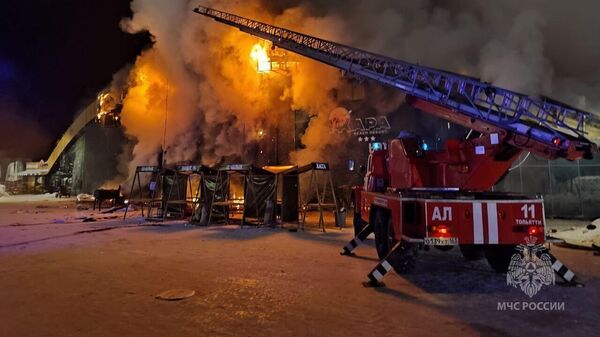 Пожар в Тольятти