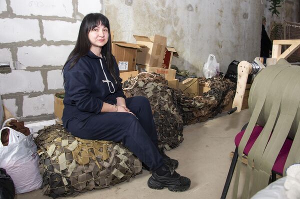 Галина Адамчук , волонтер из Евпатории Галина Адамчук , волонтер из Евпатории