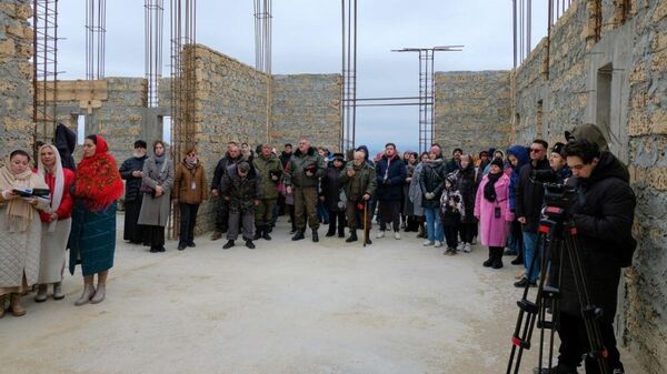 В Крыму под Судаком строят новый храм