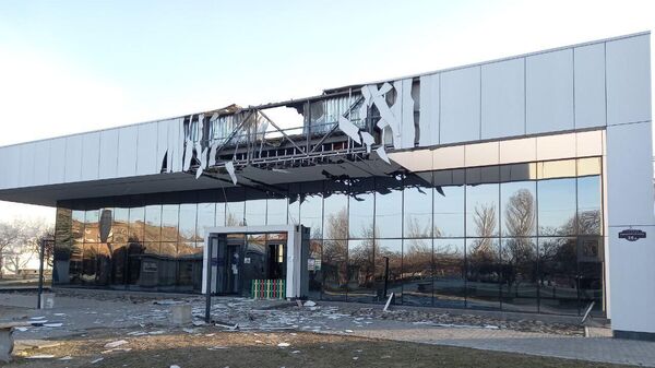 ВСУ нанесли удар по зданию МФЦ в Новой Каховке