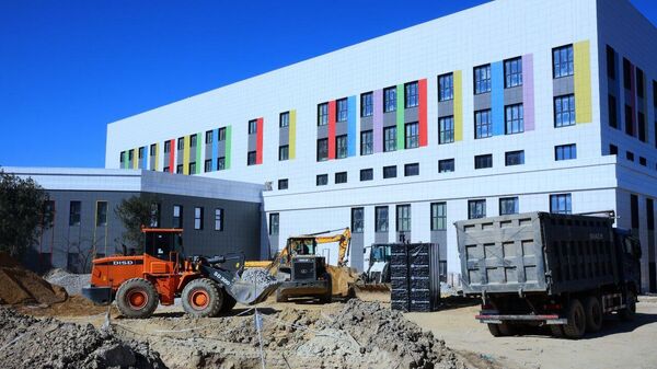 Строительство Федерального детского реабилитационного центра в Евпатории