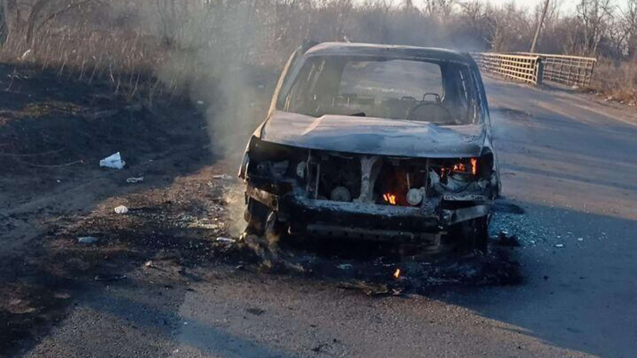 Дрон-камикадзе ВСУ атаковал в гражданский автомобиль в Горловке - РИА  Новости Крым, 07.03.2024