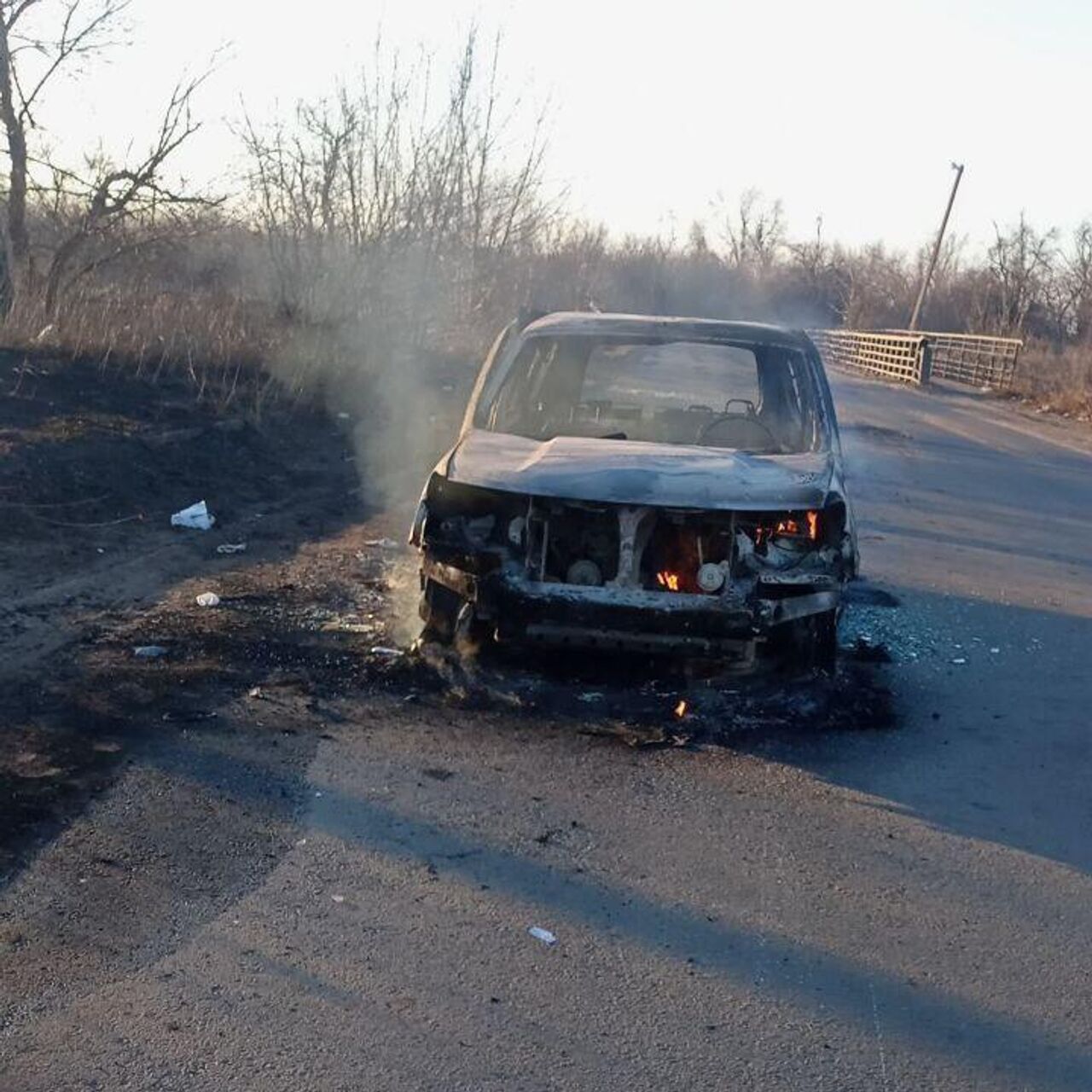 Дрон-камикадзе ВСУ атаковал в гражданский автомобиль в Горловке - РИА  Новости Крым, 07.03.2024