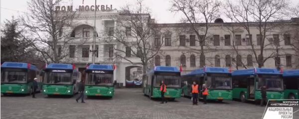 18 новых автобусов выйдут на маршруты Севастополя 18 новых автобусов выйдут на маршруты Севастополя