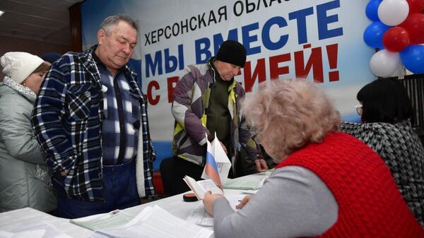 Выборы президента России в Геническе. Обстановка в городе