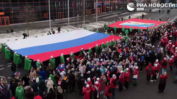 На выставке Россия состоялось праздничное шествие Крым — Севастополь — Россия НАВСЕГДА