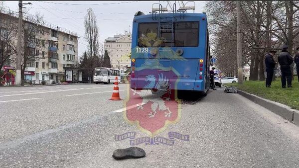 В Севастополе троллейбус насмерть сбил пешехода