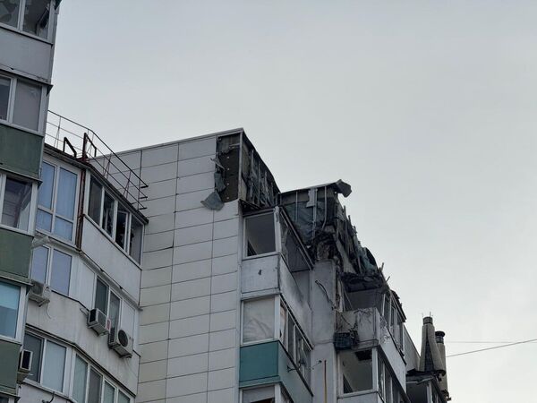 Последствия удара ВСУ по Белгороду Последствия удара ВСУ по Белгороду