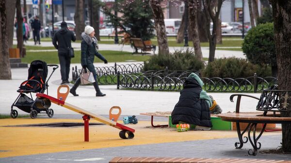 Сквер Тренёва в Симферополе