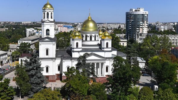 Кафедральный собор Александра Невского в Симферополе.