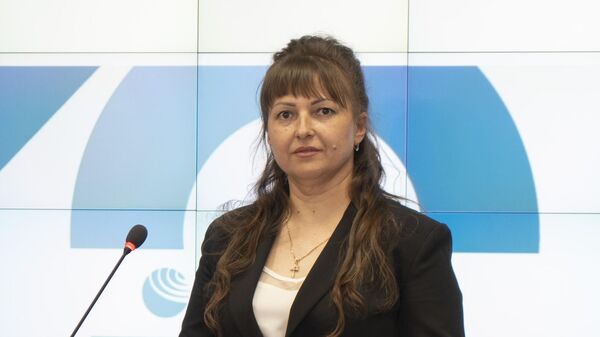 Организатор соревнований, член президиума Федерации конного спорта Республики Крым Татьяна Заяц