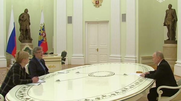 Владимир Путин встретился с Эмиром Кустурицей