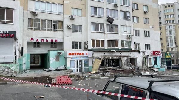 Последствия обстрела Белгородской области