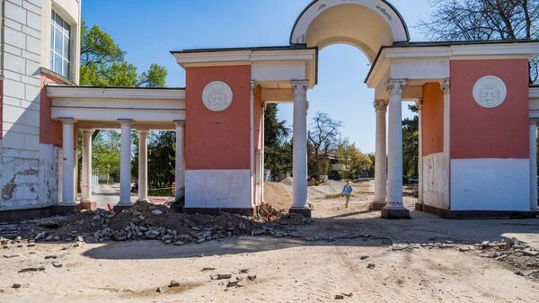 Третий этап реконструкции Екатерининского сада в Симферополе