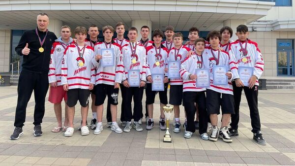 Хоккейная команда из Крыма завоевала золото в Первенстве Краснодарского края