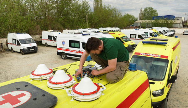 Скорые в приграничье Белгородской области оборудовали средствами радиоэлектронной борьбы