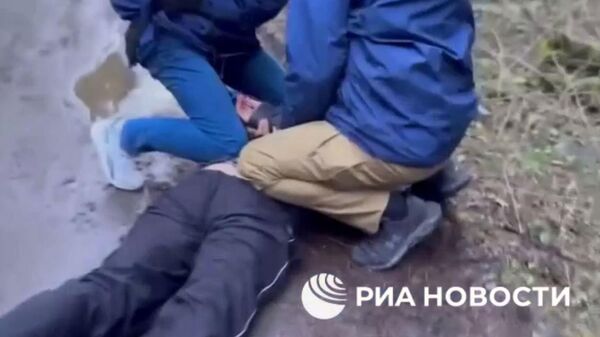 Задержание украинского агента, подорвавшего машину в Москве