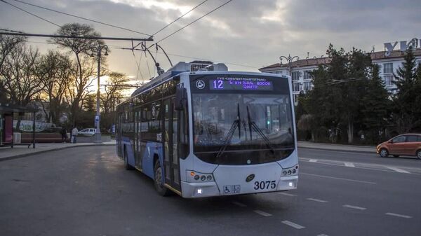 Троллейбус в Севастополе