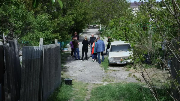 Глава Крыма Сергей Аксенов с рабочей поездкой в Симферопольском районе Крыма