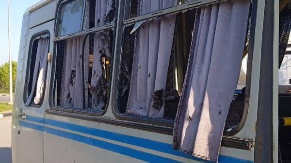ВСУ атаковали автобус с помощью дрона в селе Вознесеновка Шебекинского городского округа