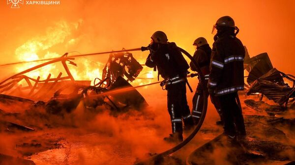 Украинские пожарные 