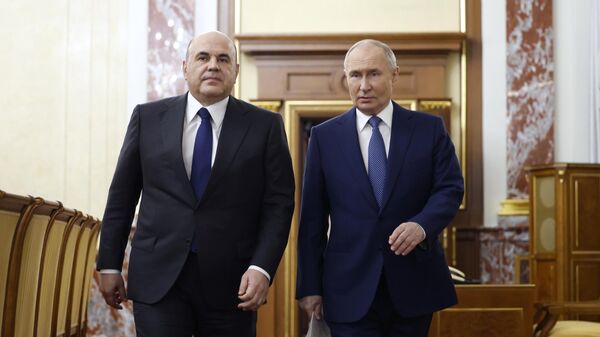 Президент Владимир Путин провел встречу с членами правительства
