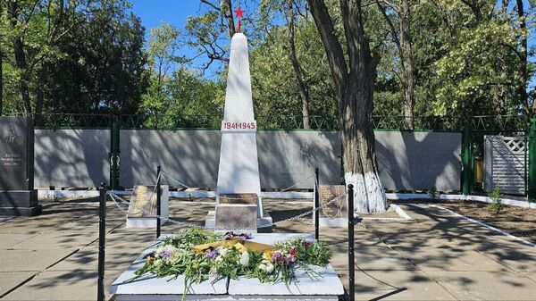 В Херсонской области восстанавливают памятники героям ВОВ