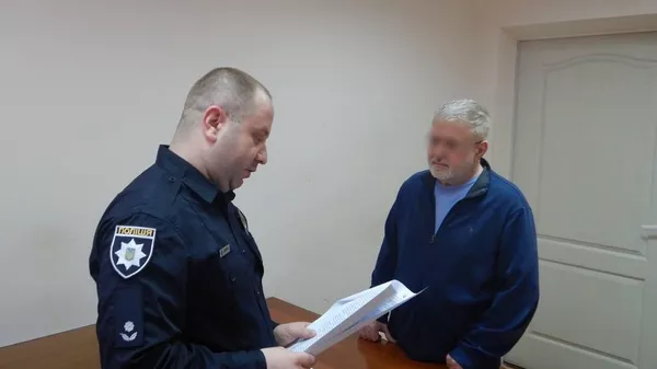 Украинский олигарх Игорь Коломойский* в полиции 
