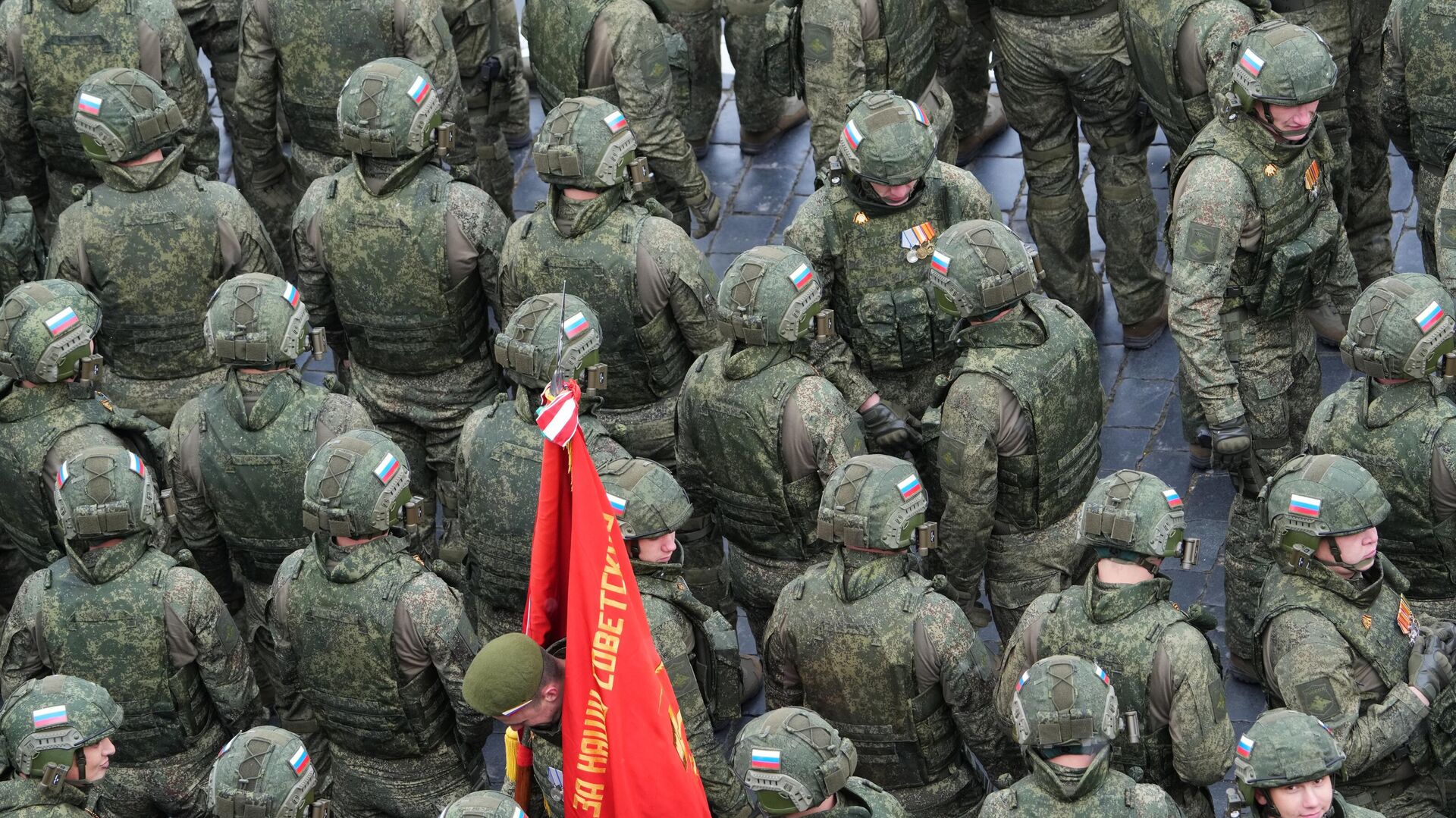 Военный парад, посвященный 79-й годовщине Победы в Великой Отечественной войне - РИА Новости, 1920, 09.05.2024