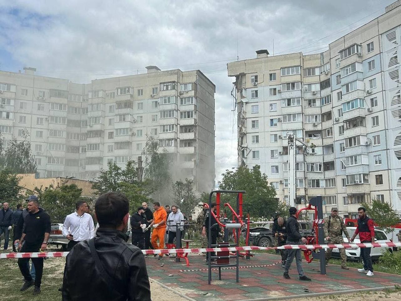 ЧП с обрушением многоэтажки в Белгороде - что известно к этому часу - РИА  Новости Крым, 12.05.2024