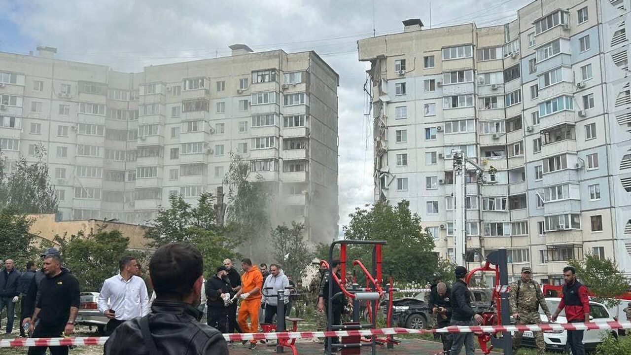 ЧП с обрушением многоэтажки в Белгороде - что известно к этому часу - РИА  Новости Крым, 12.05.2024