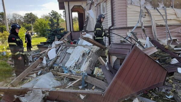 В Белгородской области беспилотник разрушил частный дом