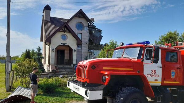 В Белгородской области беспилотник разрушил частный дом