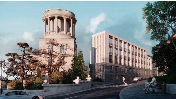 Концепция реставрации объекта культурного наследия в Севастополе в отель