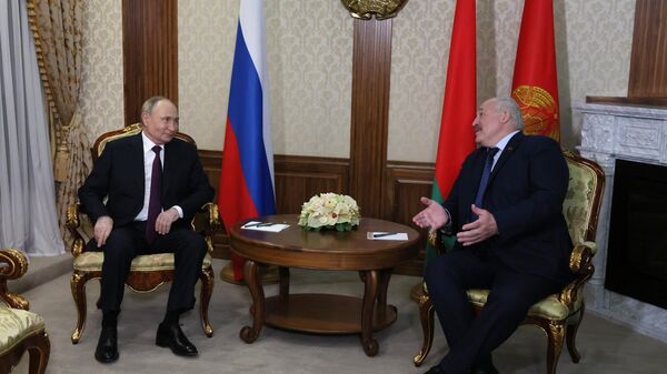 Рабочий визит президента Владимира Путина в Белоруссию